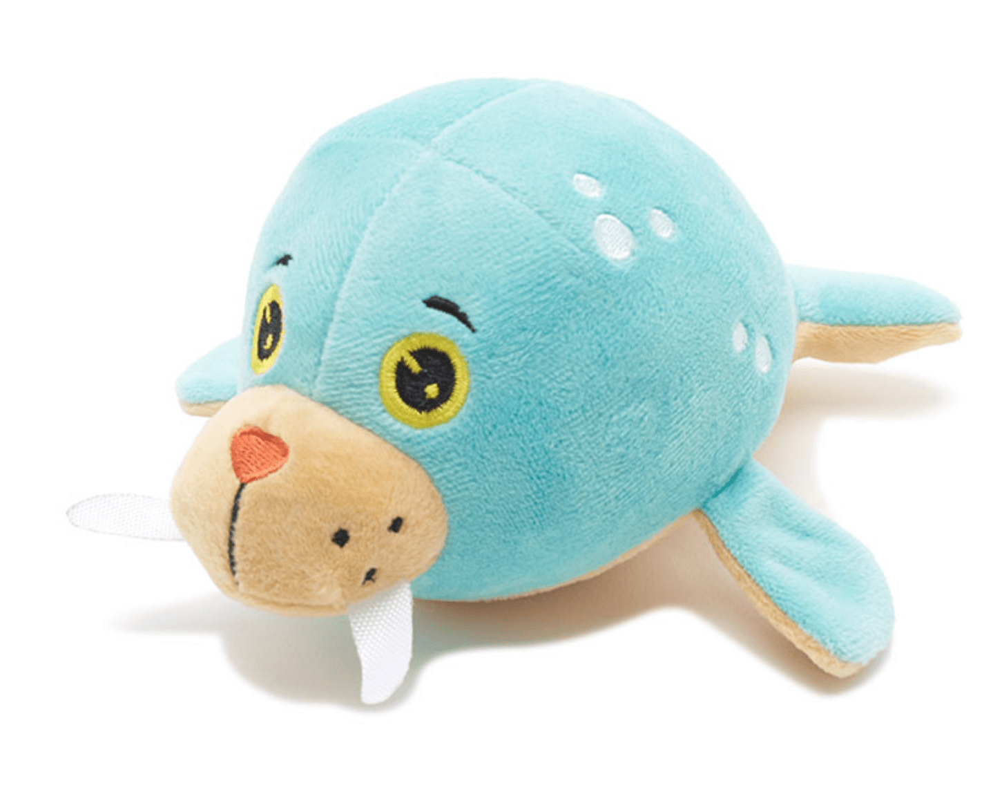BARK Wallace Walrus Dog Toy - Fun Plush Squeaky Playtime