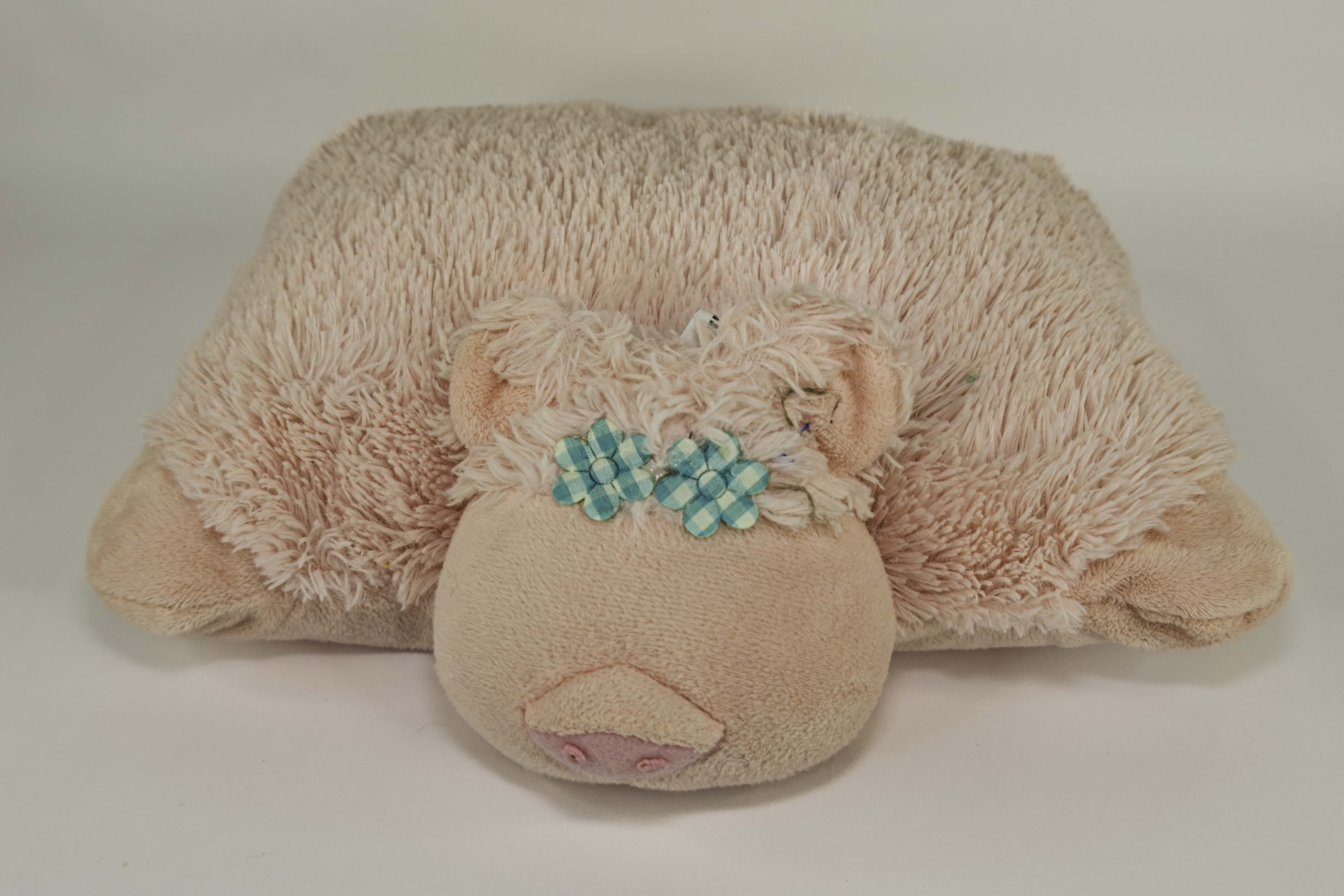 Pillow Pals Squeaky Stuffed Dog Toys: M, L & XL