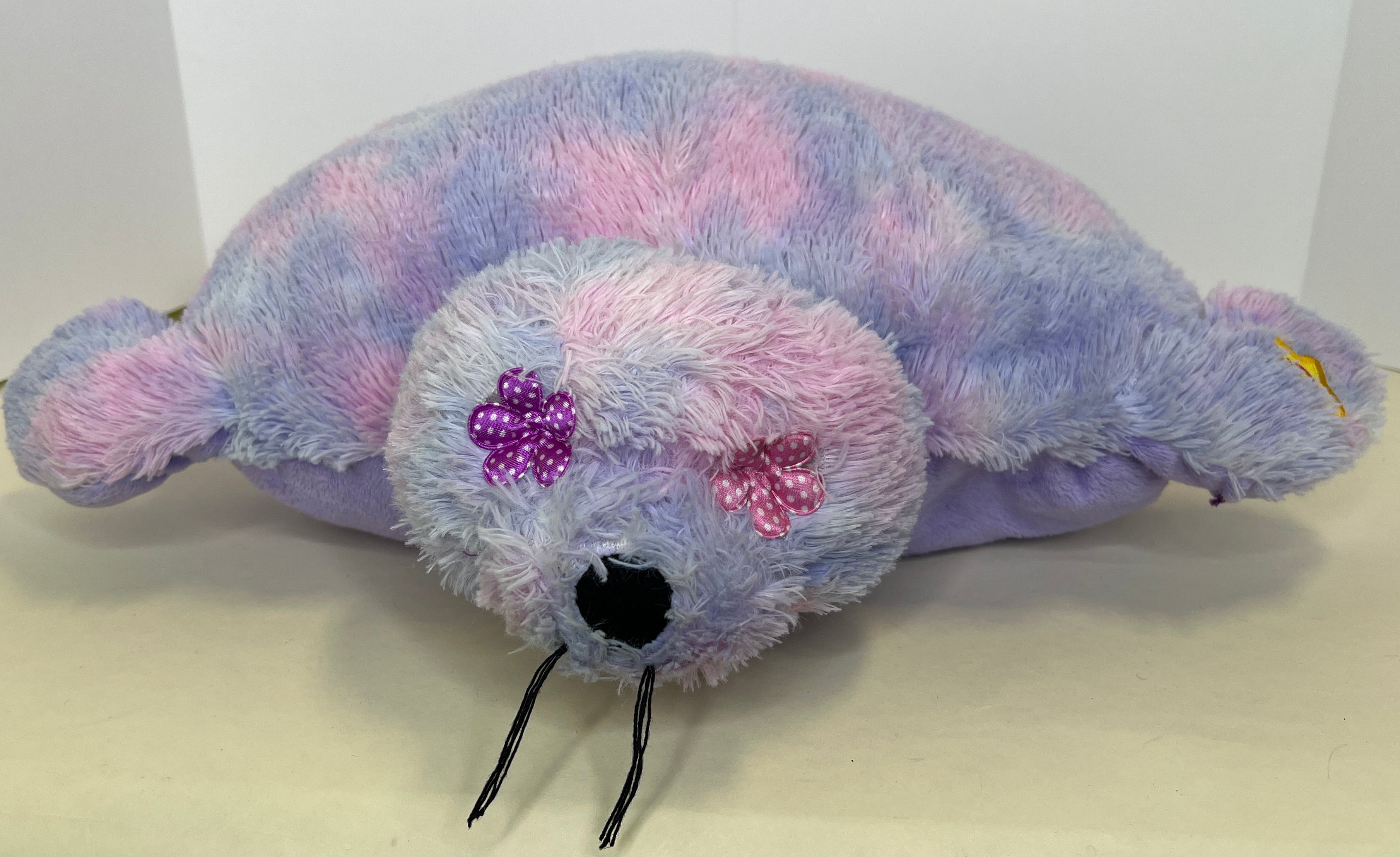 Pillow Pals Squeaky Stuffed Dog Toys: M, L & XL