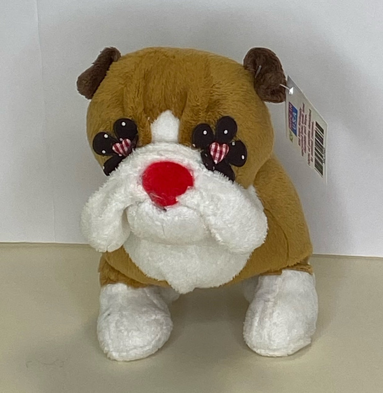 Mini Me Squeaky Breed Dog Toy: Bulldog