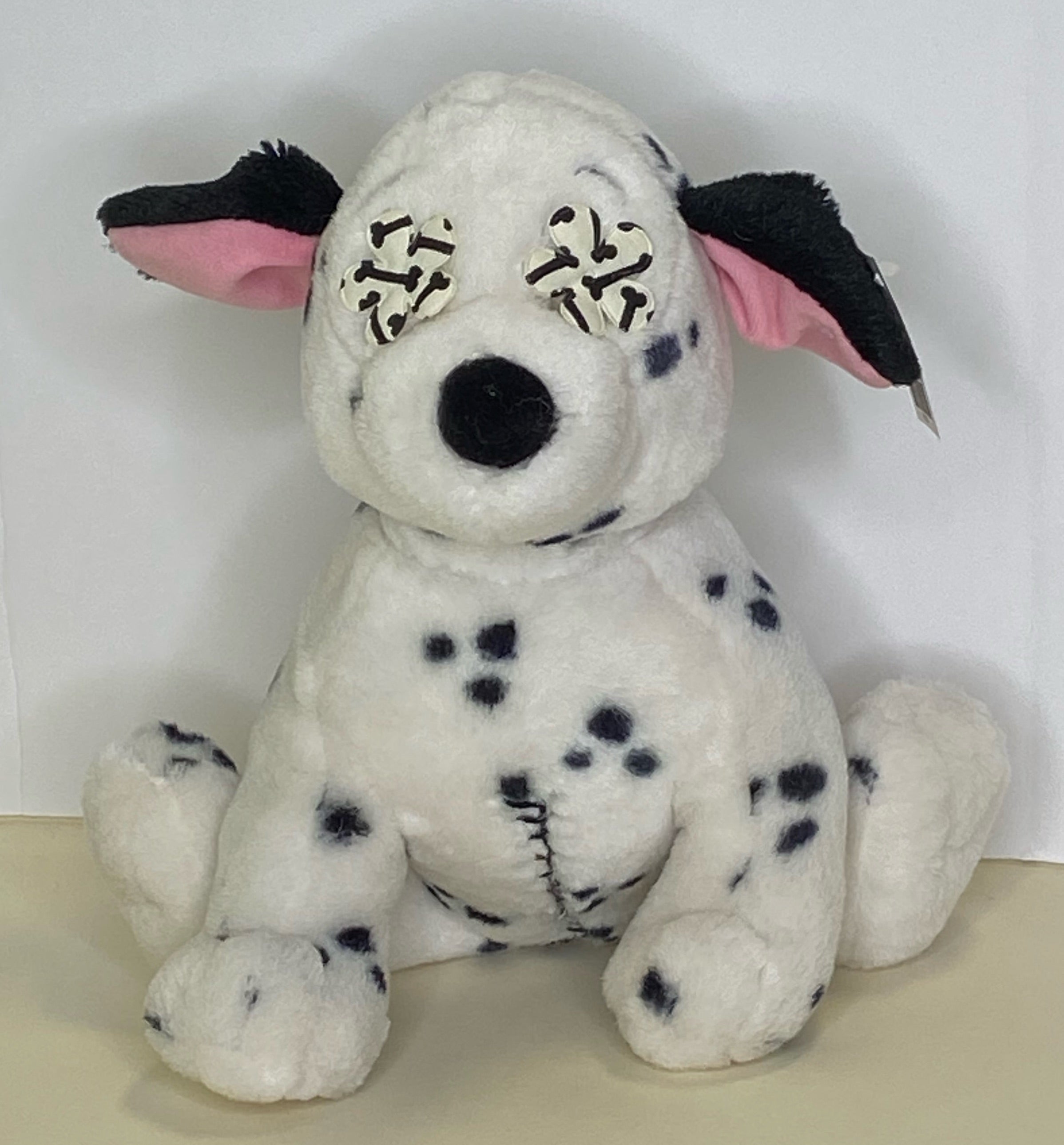 Mini Me Breed Dog Toy: Dalmatian,Squeak & NO Squeak