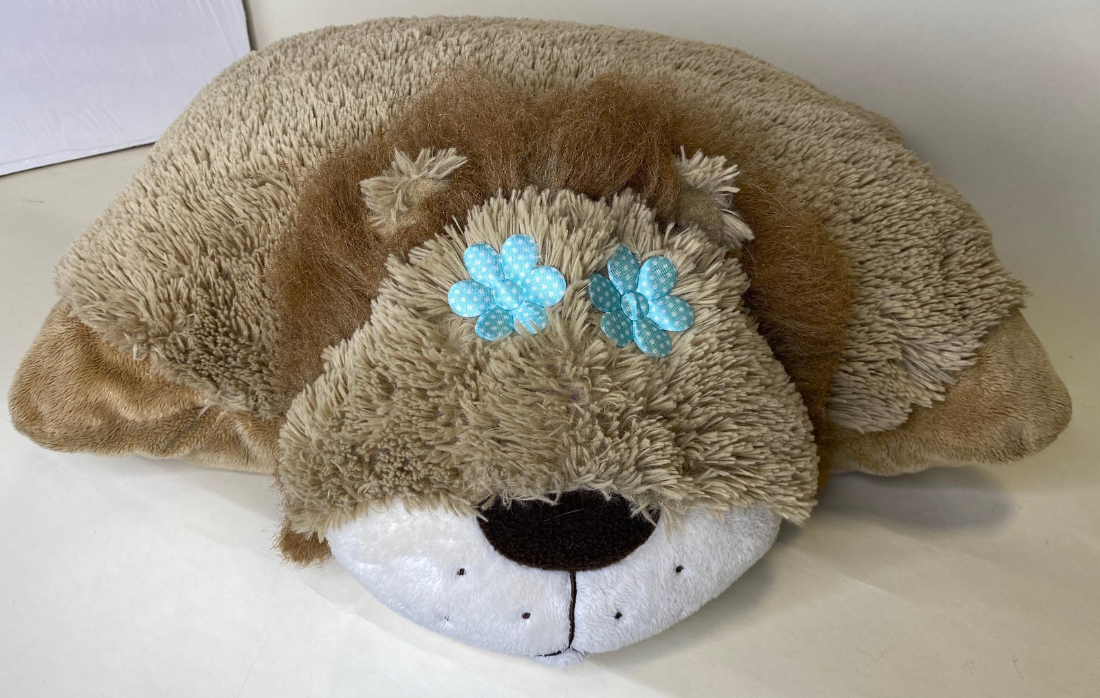 Pillow Pals Squeaky Stuffed Dog Toys: M, L & XL