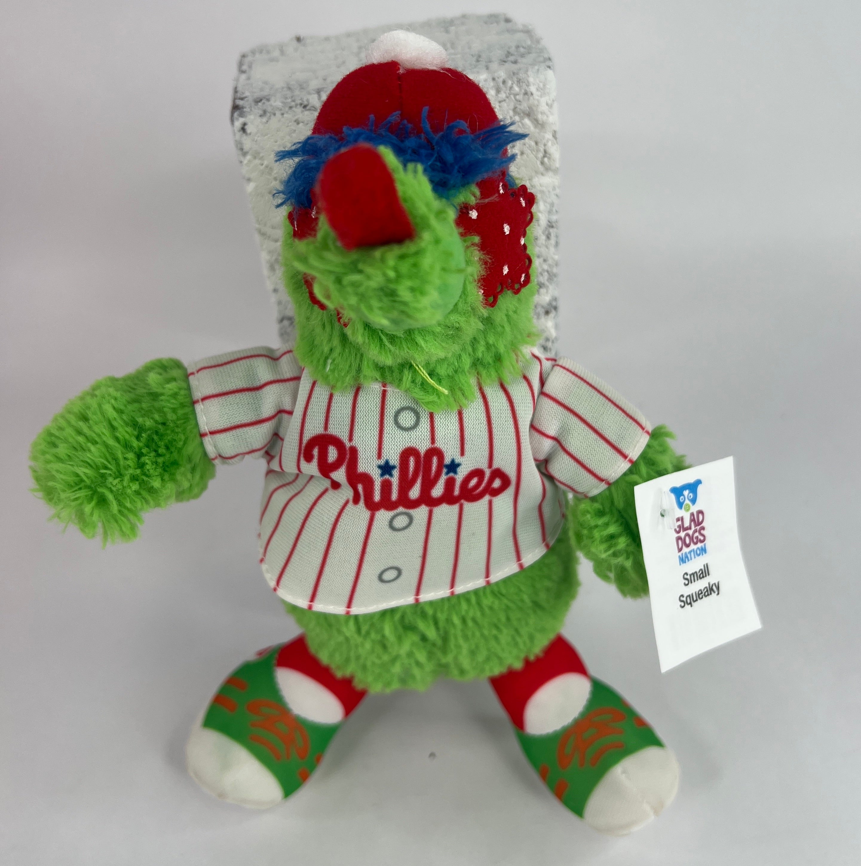 Team Spirit Stuffed SQUEAKY Dog Toys: Sport Mascots & Players of All Sizes