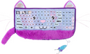 KONG Comfort Key Play Mat Plush Cat Toy with Catnip, Purple