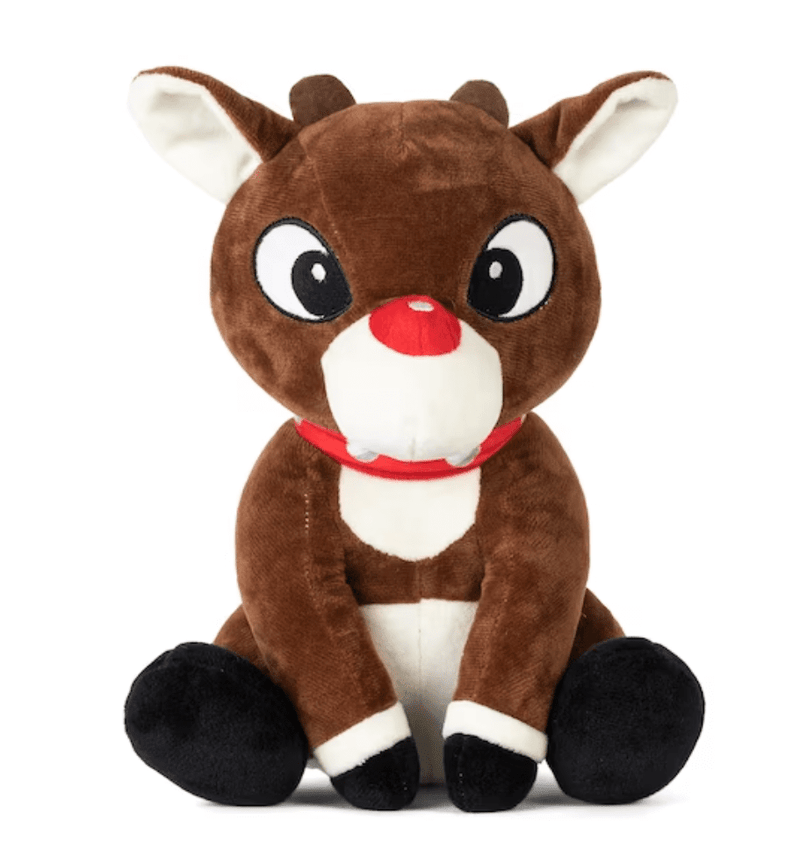 50% OFF! Rudolph the Red-Nosed Reindeer 9" Squeaky Dog Toy