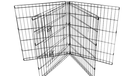 Pet Essentials 30"H x 48"W Black Steel Exercise Pen/X-Pen