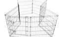 Pet Essentials 30"H x 48"W Black Steel Exercise Pen/X-Pen