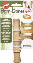 Ethical Pet Bambone Bam-Bones Plus Bamboo Stick Chicken Dog Toy