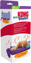 KONG Comfort Key Play Mat Plush Cat Toy with Catnip, Purple