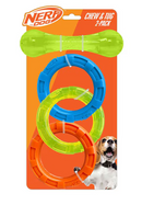 Nerf Pet Nerf TPR Interactive Dog Toy 2-Pack