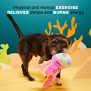 $2 OFF! BARK Jelly Squish Squeaky & Soft Crinkle Plush Dog Toy