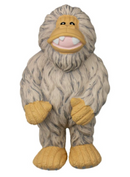 Yeti 7" Latex Squeaker Dog Toy for Dogs of All Sizes