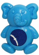 Multipet Minipet Tennis Tummies 4" Fetch Dog Toy: Frog, Pig, Elephant