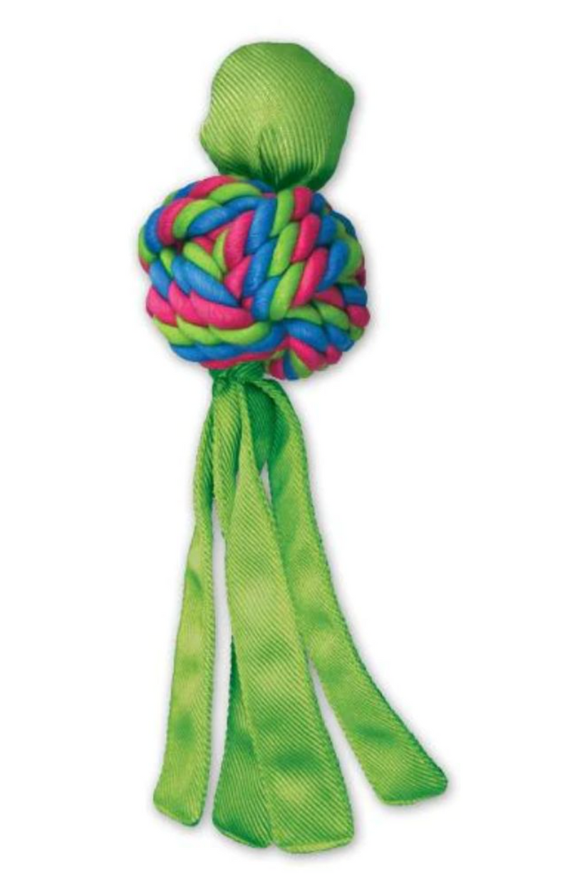 KONG Wubba Weave Dog Toy: Small • Choose Color • CHEAPER THAN CHEWY