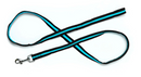 Bark Appeal 5 Foot Mesh Dog Leash: Aqua Blue, Black, Lime Green, Pink