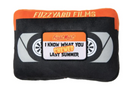 50% OFF! FuzzYard VHS Tape Horror Film Plush Squeaky Dog Toy