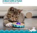 Catstages Spin & Scratch Jingly Bell Cat Toy: 2 count