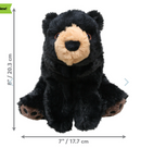 KONG Comfort Kiddos Large Bear Removable Squeaker Plush Dog Toy Large