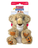 KONG Comfort Kiddos Lion Removable Squeaker Plush Dog Toy: XS & S Dogs