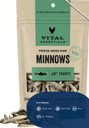 Vital Essentials Minnows Grain-Free Freeze-Dried Raw Cat Treats