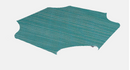4Legs4Pets Replacement Lace-Up Cot Cover: 40" x 40"