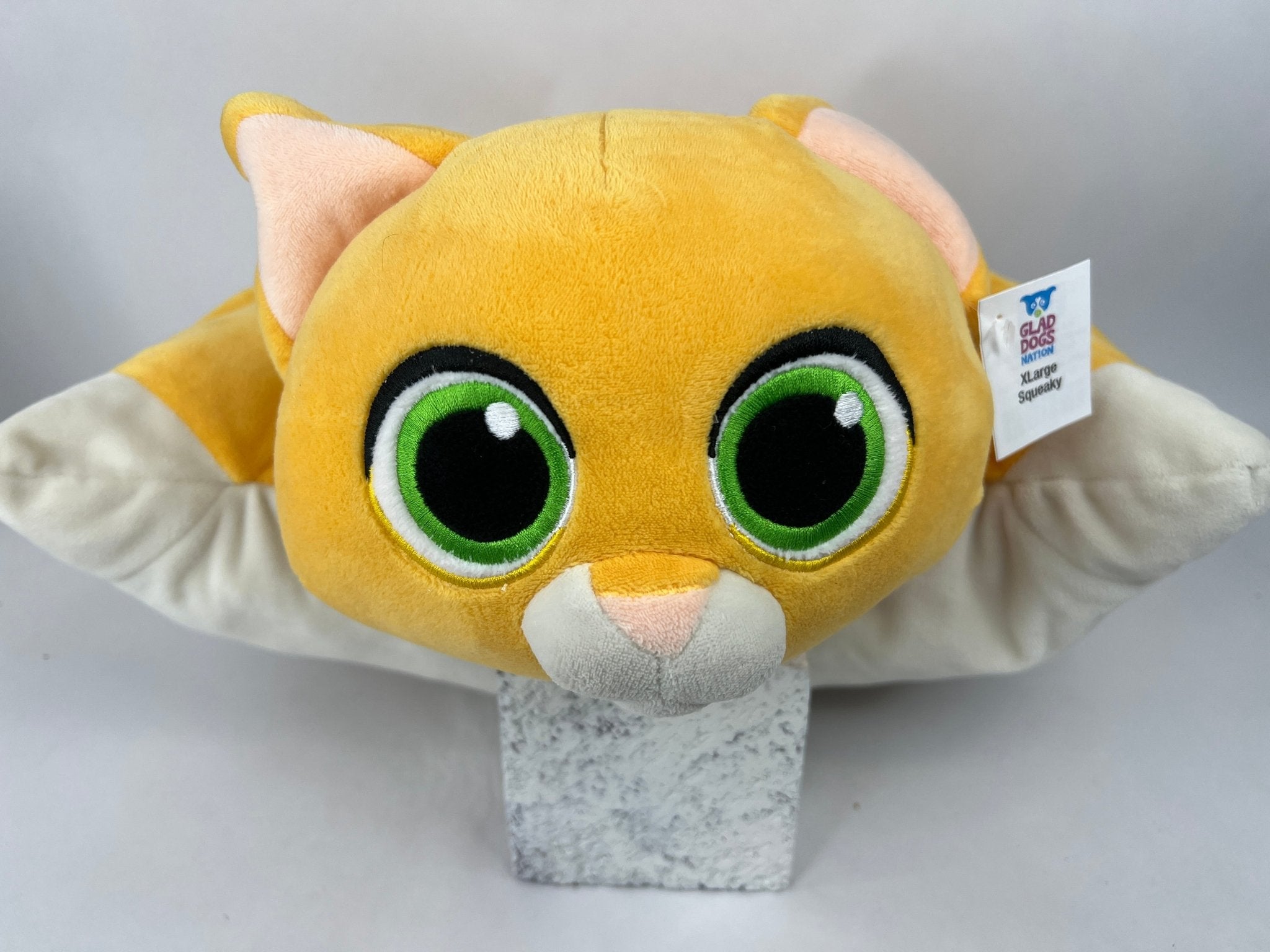 Pillow Pals Squeaky Stuffed Dog Toys: M, L & XL - Glad Dogs Nation | ALL Profits Donated