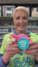 Outward Hound Tootiez Sheep Squeaky Grunting Stuffing-Free Natural Latex Dog Toy CHEAPER THAN CHEWY