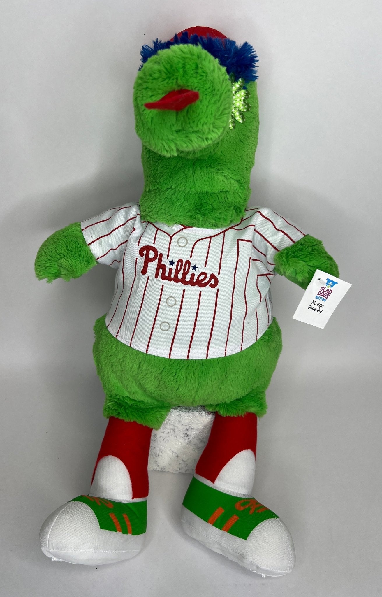 Team Spirit Stuffed SQUEAKY Dog Toys: Sport Mascots & Players of All Sizes - Glad Dogs Nation | ALL Profits Donated