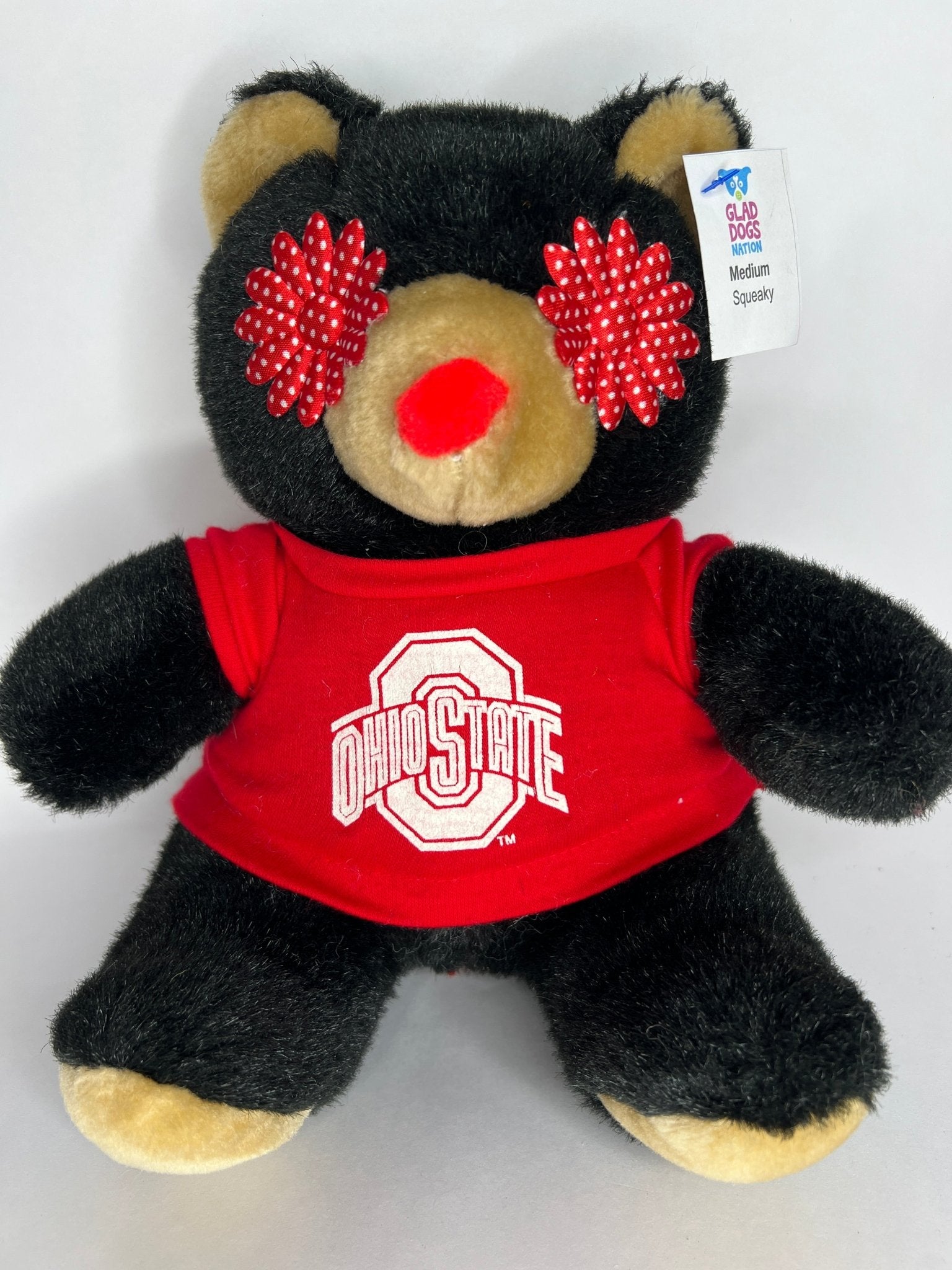 Team Spirit Stuffed SQUEAKY Dog Toys: Sport Mascots & Players of All Sizes - Glad Dogs Nation | ALL Profits Donated
