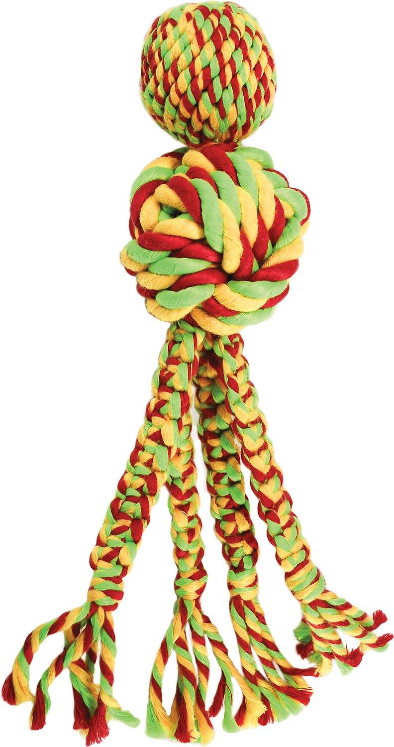KONG Wubba Weaves Rope Dog Toy: 3 Sizes