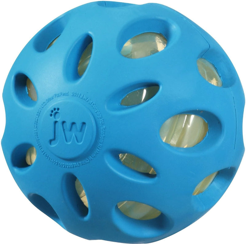 JW Pets Crackle Heads Crackle Ball: 3 Sizes, Choose Color
