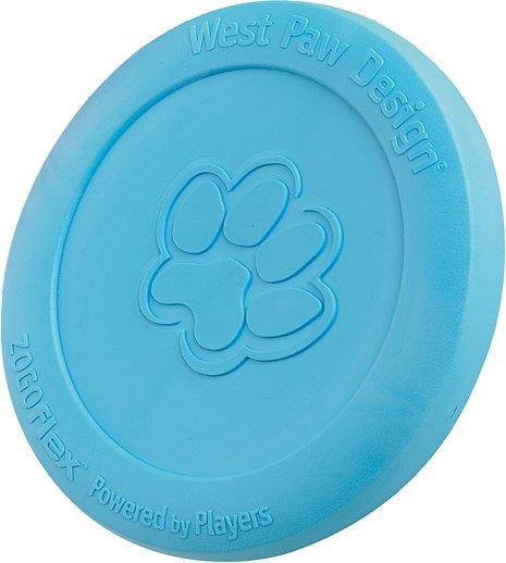 West Paw Zogoflex Zisc Flying Disc Dog Toy: Large