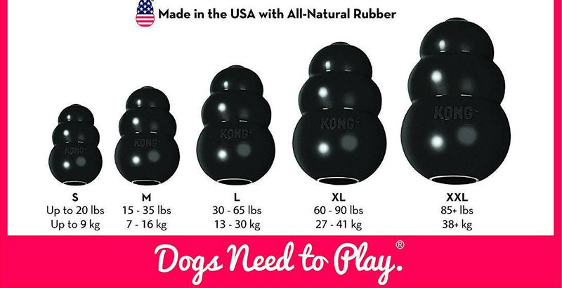KONG Extreme Dog Toy: 5 Sizes / CHEAPER THAN CHEWY!