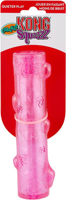 Kong Squeezz Crackle Stick for Quiet Chewing & Fun Fetching CHEAPER THAN CHEWY!