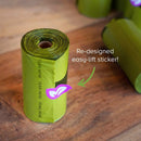 Earth Rated Eco-Friendly Leak Proof Bags for Poo Pick-Up: 120
