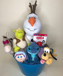 'Toon Town Cartoon Character SQUEAKY Dog & Puppy Gift Basket: 3 Sizes