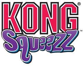 Kong Squeezz Squeak Dumbbell: 3 Sizes CHEAPER THAN CHEWY!