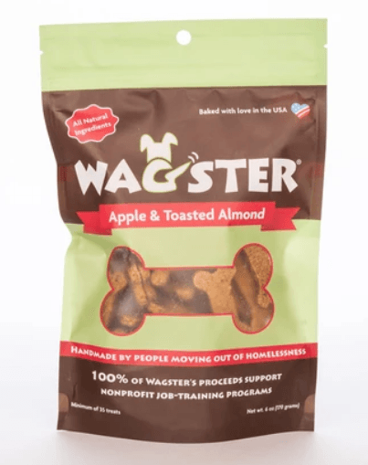 Wagster Healthy Dog Treats: Apple & Toasted Almond