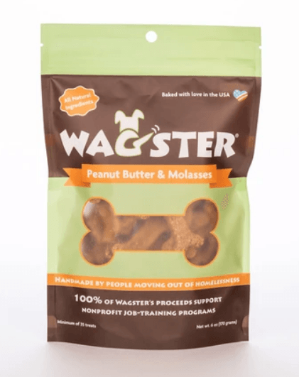 Wagster Healthy Dog Treats: Peanut Butter & Molasses