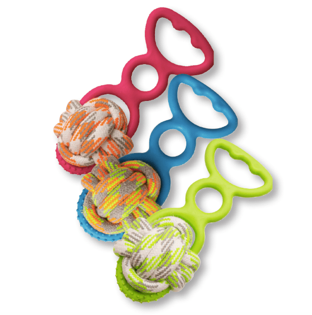 Snugarooz Grab N' Wag Rope Dog Toy Snugarooz Grab N' Wag Rope Dog Toy