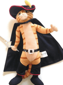 Large Cartoon Character Squeak & NO Squeak Dog Toys: 11"-14"