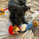 Gamer Dog Toys: Squeak & NO Squeak / Tiny - XLarge