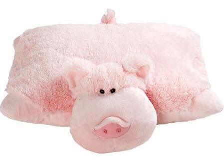 Pillow Pals Squeaky Stuffed Dog Toys: M, L & XL