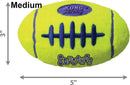 Kong AirDog Squeaker Football: 3 Sizes