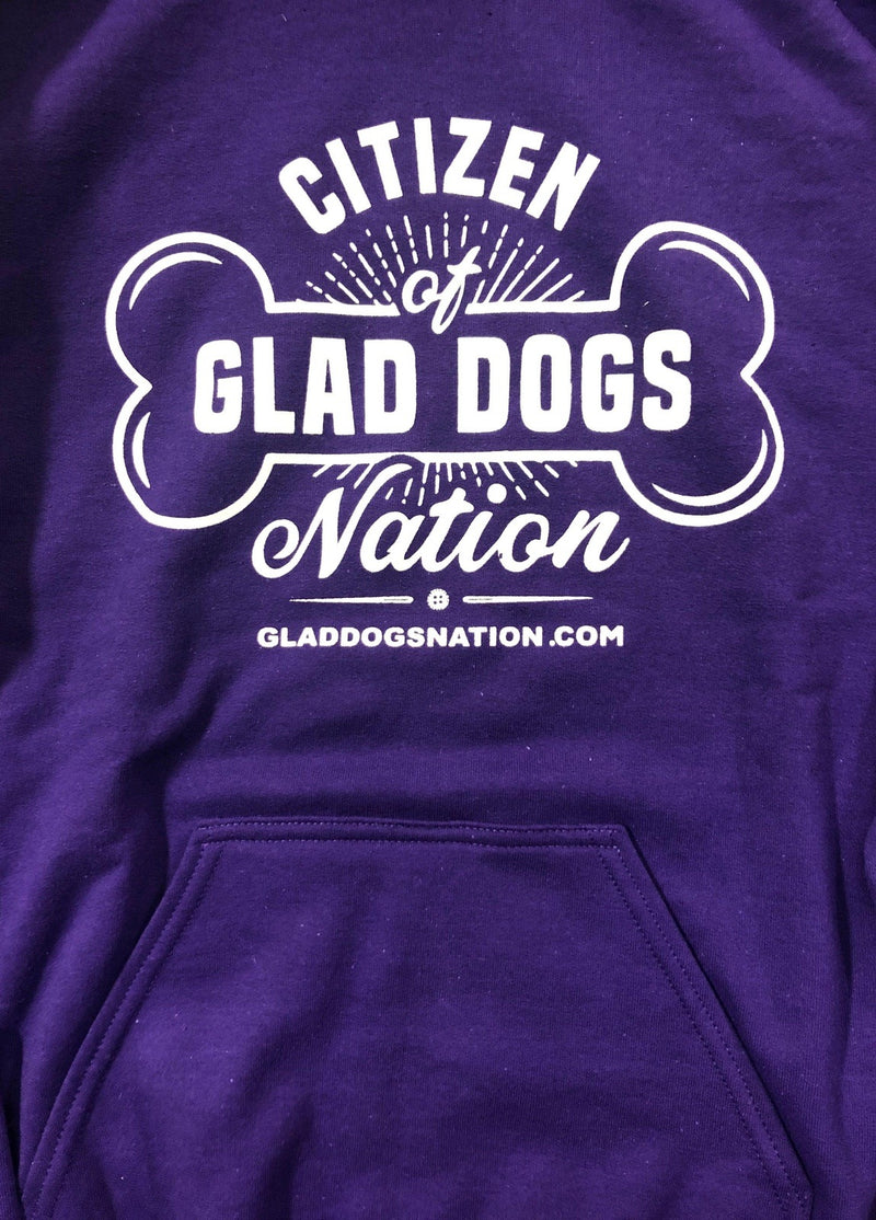 $5 OFF! Citizen of Glad Dogs Nation Hoodie / Hooded Sweatshirt