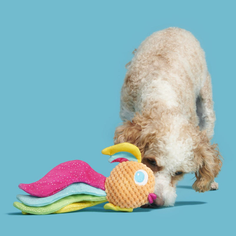 $1 OFF! BARK Ahi Tina Plush Dog Toy for Thrashers - Glad Dogs Nation | ALL Profits Donated