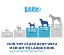 $1 OFF! BARK Super Chewer Diva The Dragon Queen Rainbow Plush Dog Toy, M/L - Glad Dogs Nation | ALL Profits Donated