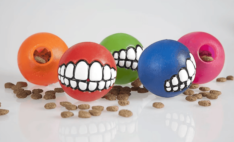 $1 OFF! KONG Rogz Grinz Treat Ball Dog Toy, Pick Your Color / CHEAPER THAN CHEWY - Glad Dogs Nation | ALL Profits Donated