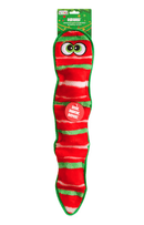 $1 OFF! Outward Hound Durablez Holiday Snake Dog Chew Toy: Red or Green - Glad Dogs Nation | ALL Profits Donated