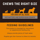 10% OFF! Earth Animal Dog No Hide Strips Single or Multi - Pack: Venison CHEAPER THAN CHEWY - Glad Dogs Nation | ALL Profits Donated